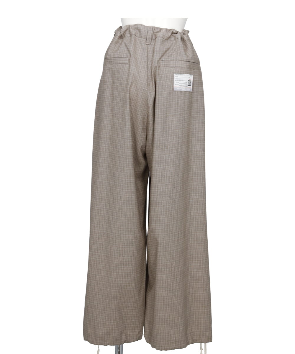 SUMMER WOOL BIG SIZE PANTS