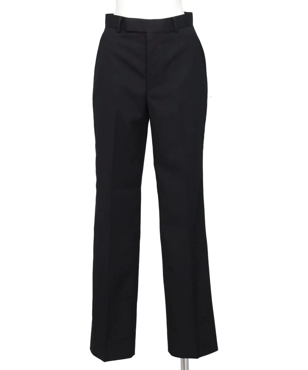 WOOL STRAIGHT TROUSERS