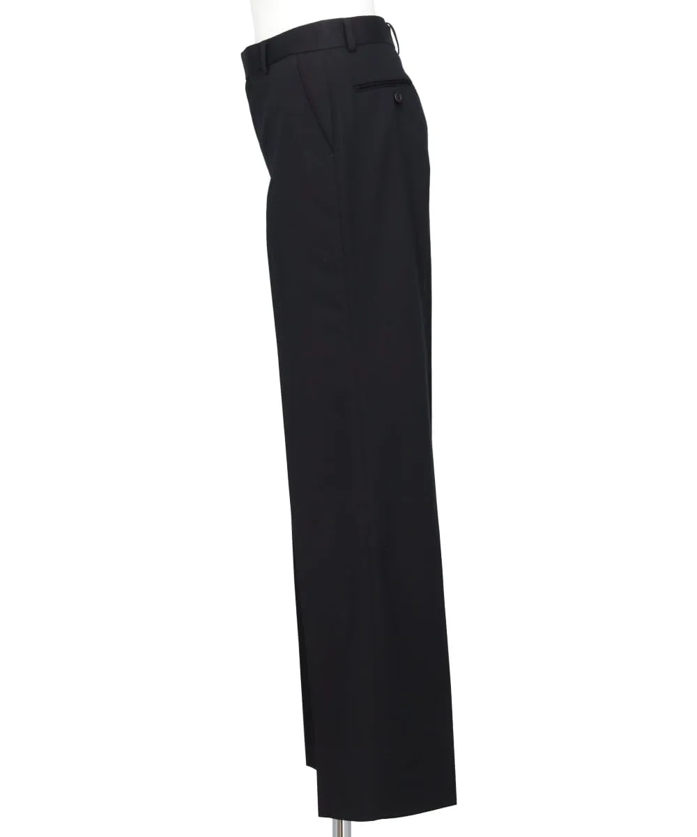 WOOL STRAIGHT TROUSERS