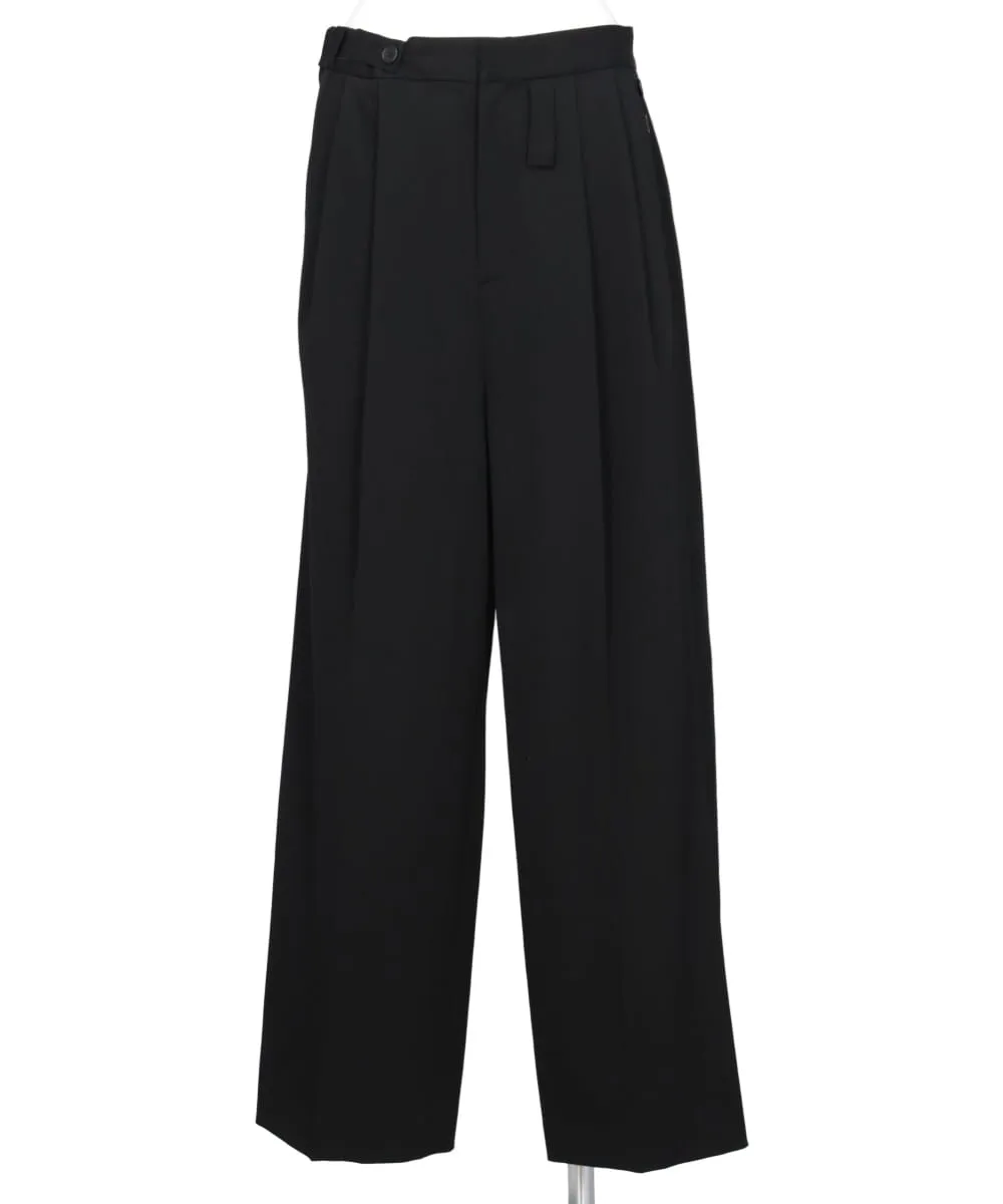 WOOL BAND PANTS