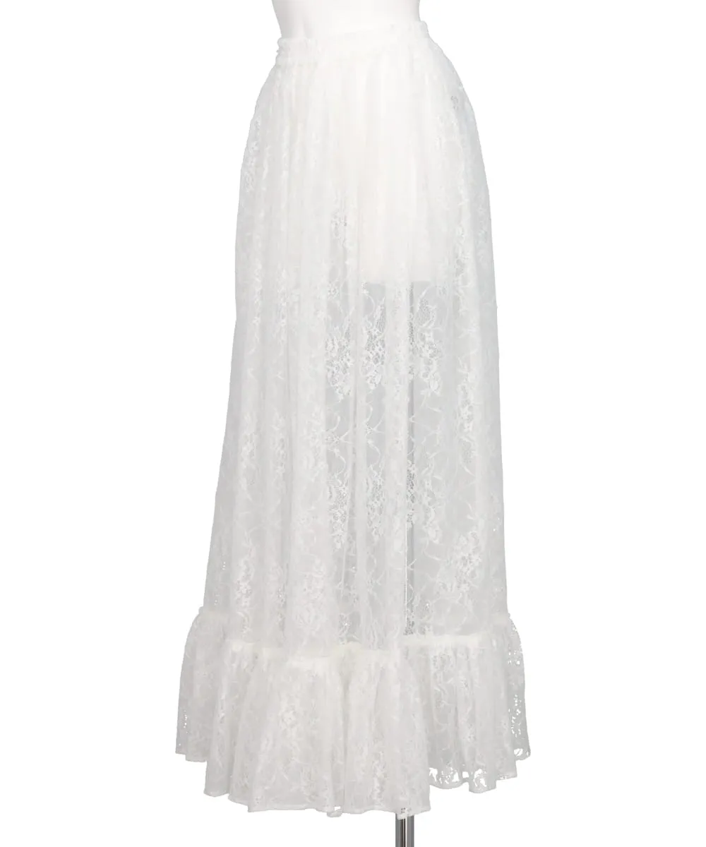 HEME LACE FRILL SK