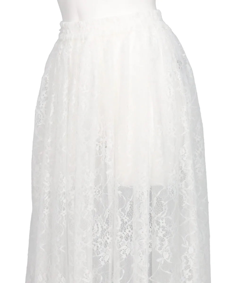 HEME LACE FRILL SK