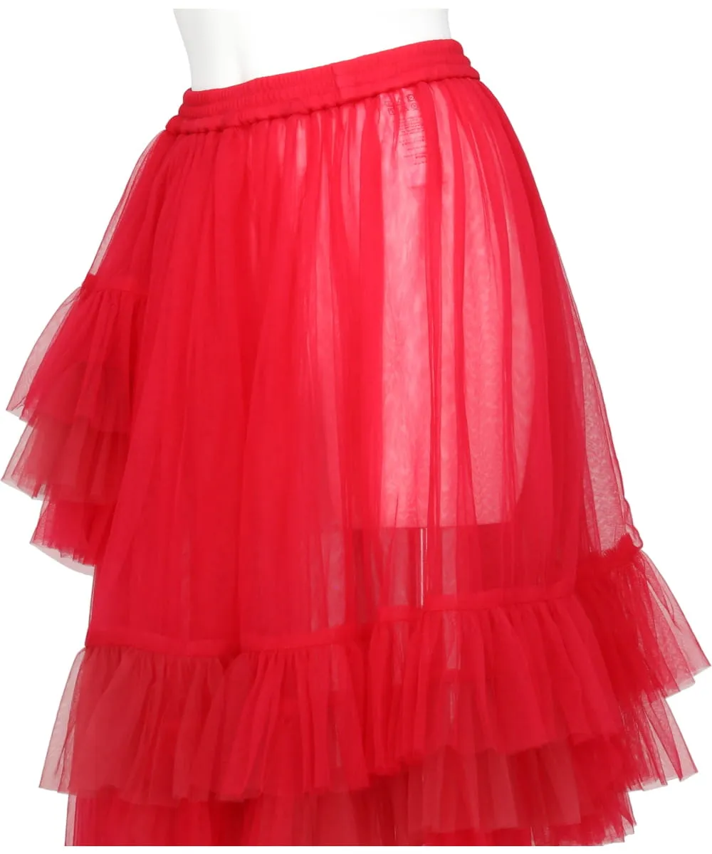 ASYMMETRIC TULLE SKIRT