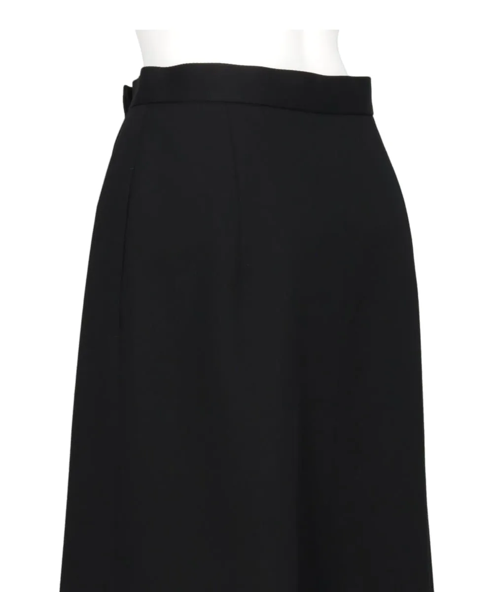 ZIP-DETAIL LONG SKIRT