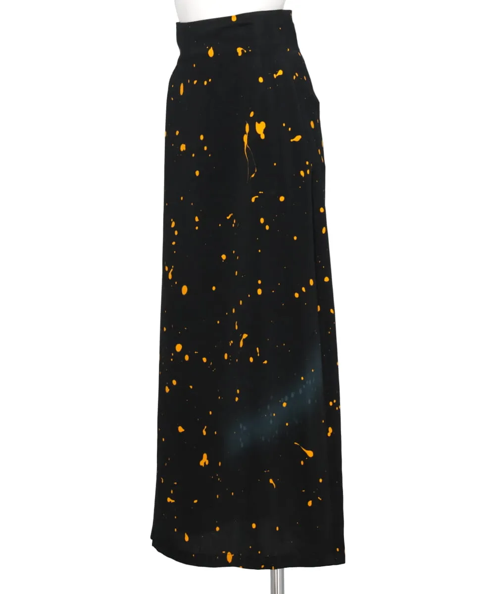 HAND PAINT BASSEN STRAIGHT LONG SKIRT