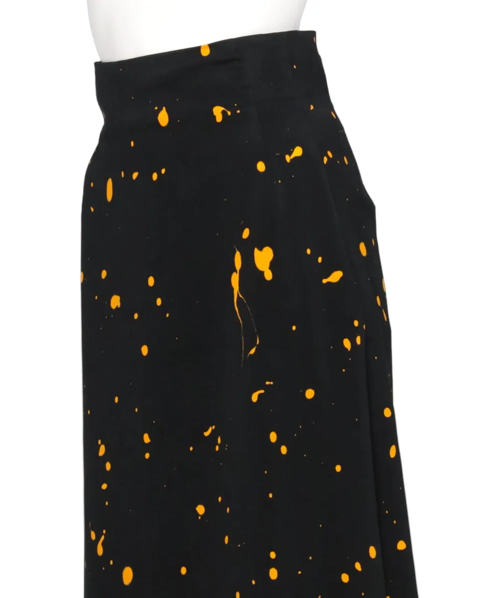 HAND PAINT BASSEN STRAIGHT LONG SKIRT