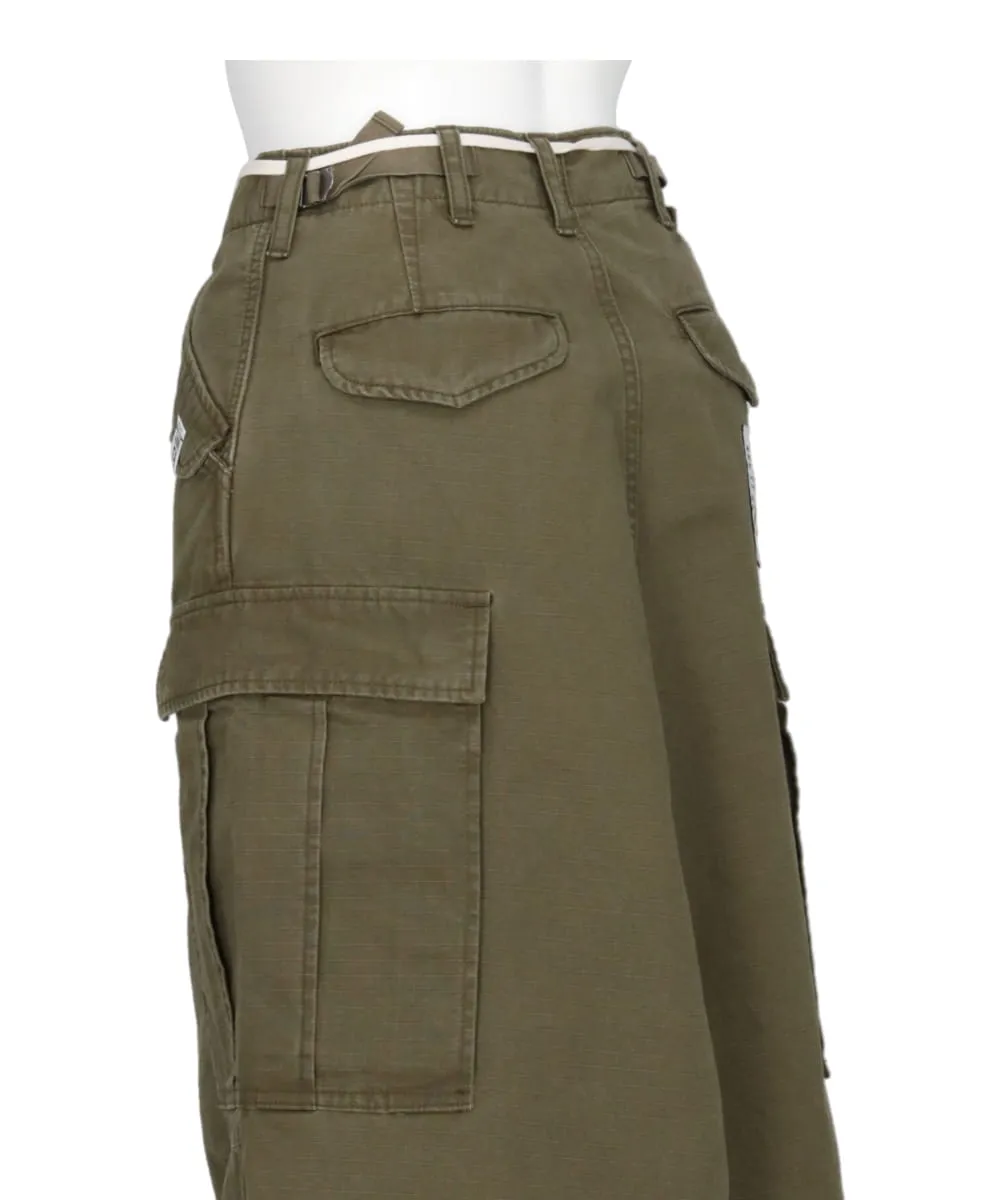 MILLITARY PANTS COMBINED SKIRT