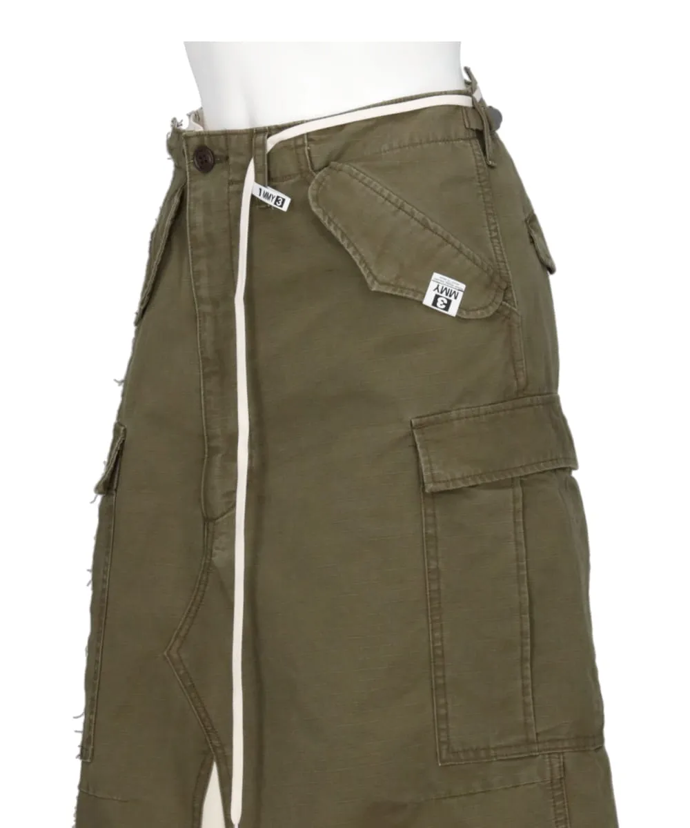 MILLITARY PANTS COMBINED SKIRT