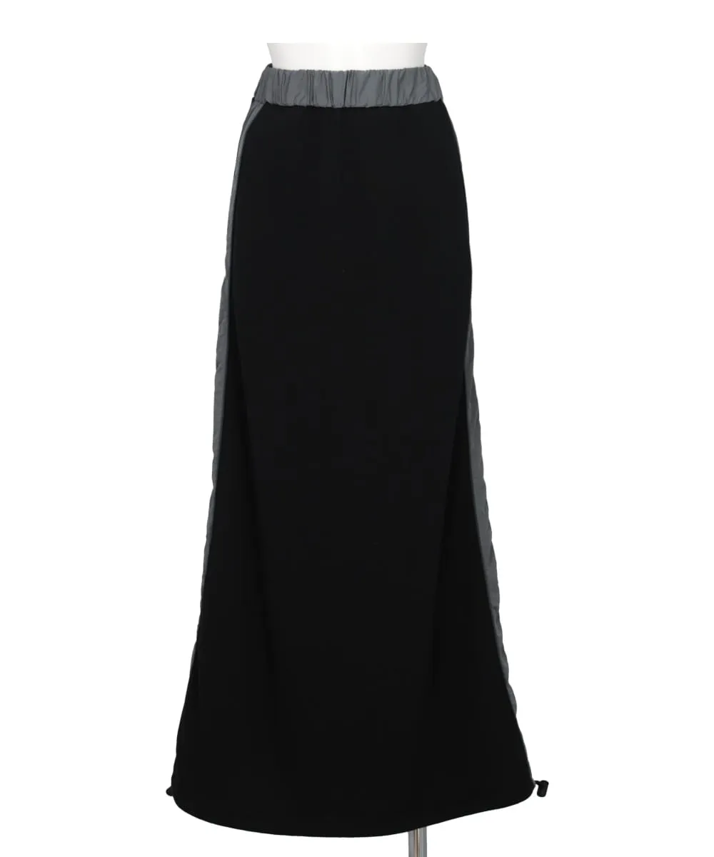 SWEAT DOCKING LINE SKIRT