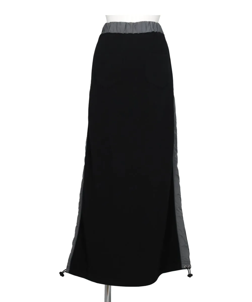 SWEAT DOCKING LINE SKIRT