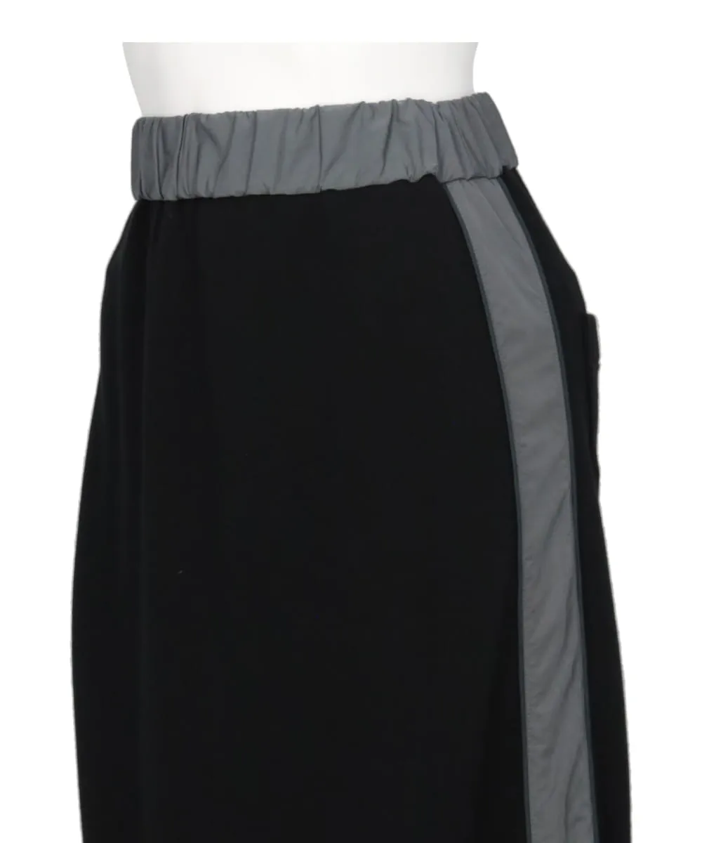 SWEAT DOCKING LINE SKIRT