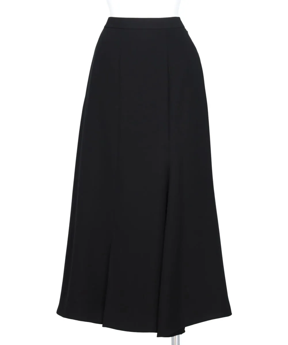 PE TWILL RANDOM SLIT SKIRT