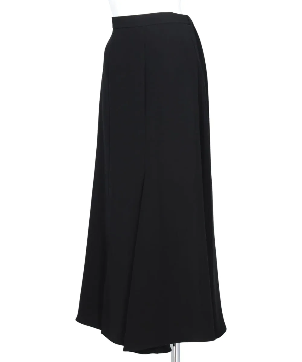 PE TWILL RANDOM SLIT SKIRT