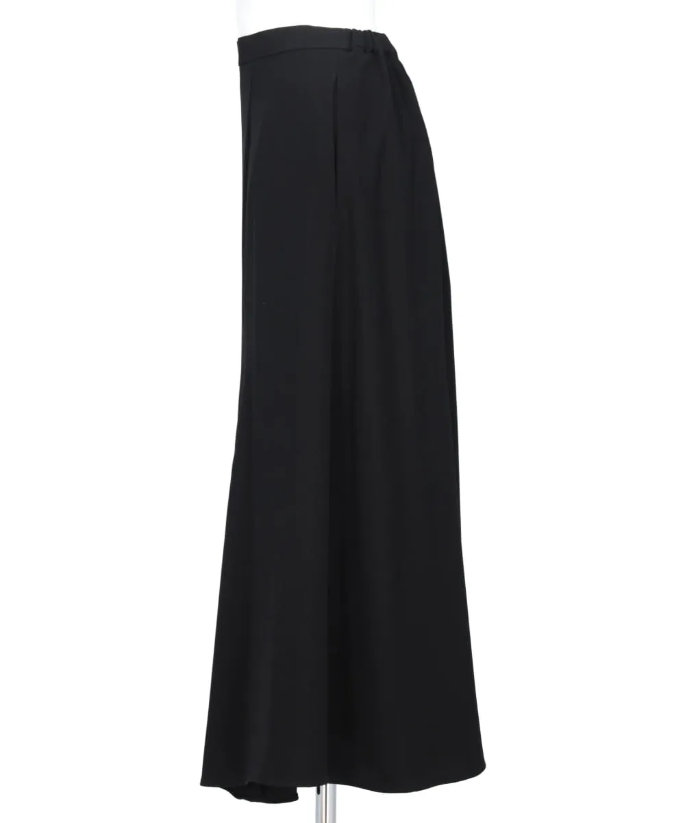 PE TWILL RANDOM SLIT SKIRT