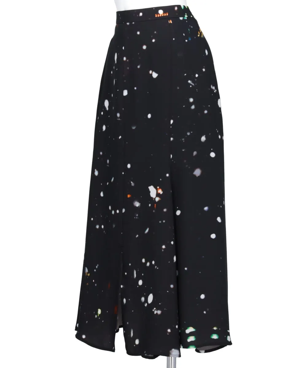 TOKYO SNOWING RANDOM SLIT SKIRT