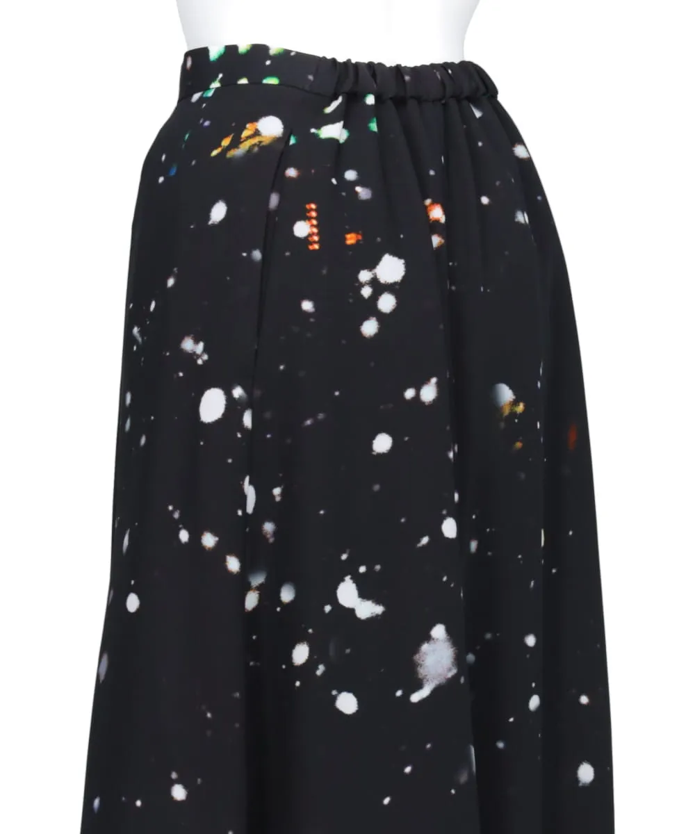 TOKYO SNOWING RANDOM SLIT SKIRT