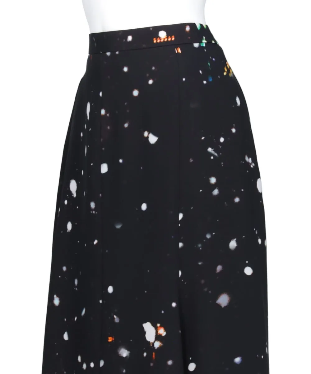 TOKYO SNOWING RANDOM SLIT SKIRT