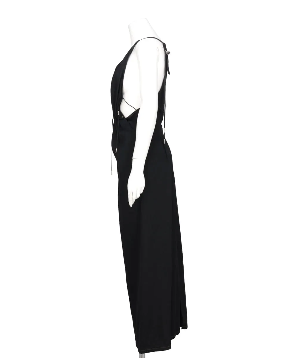 ONE-SHOULDER DRAWSTRING DRESS