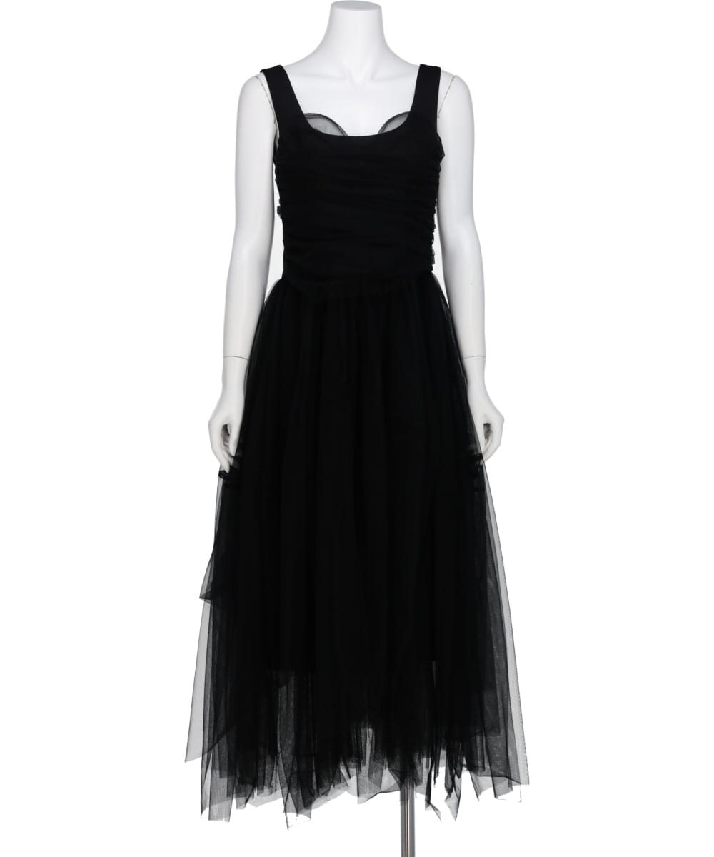 TULLE DRESS WITH A SEPARATE LINING