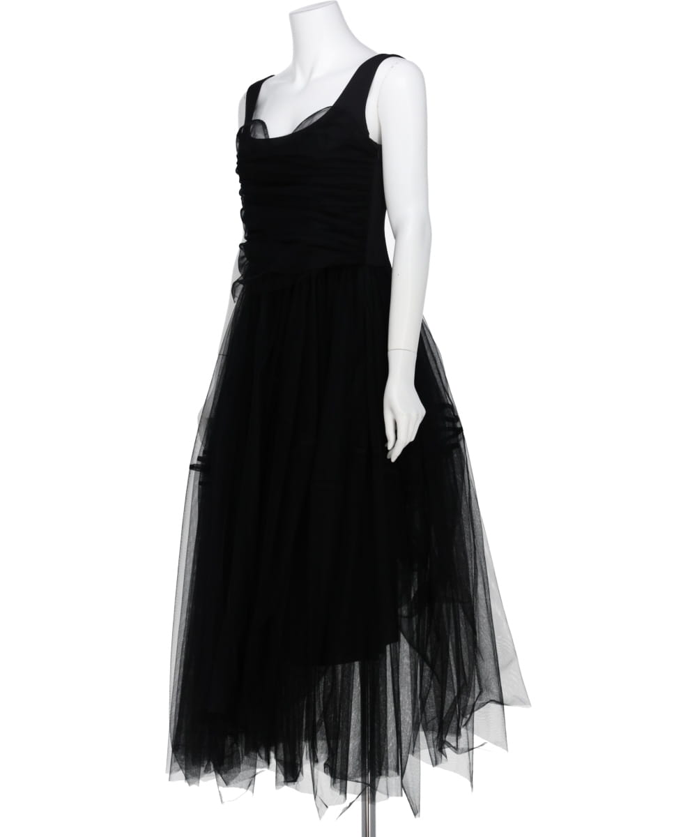 TULLE DRESS WITH A SEPARATE LINING