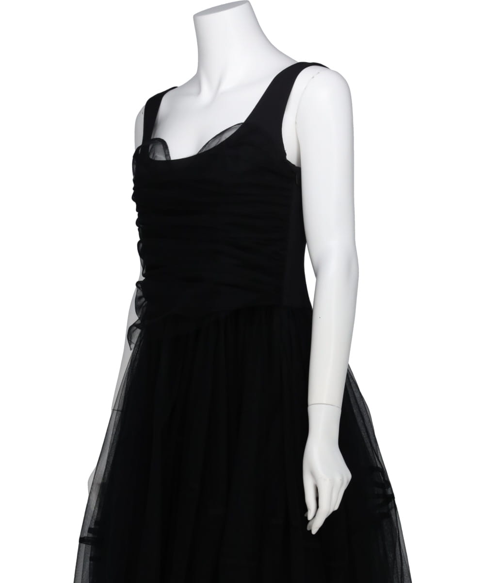 TULLE DRESS WITH A SEPARATE LINING