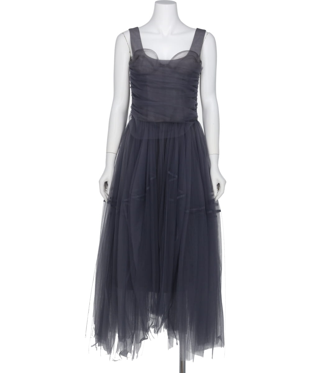 TULLE DRESS WITH A SEPARATE LINING