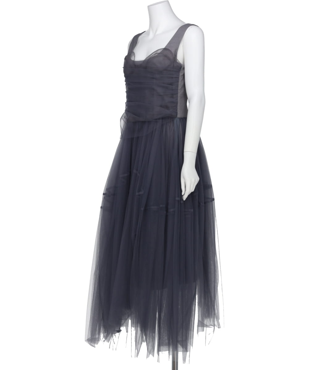 TULLE DRESS WITH A SEPARATE LINING