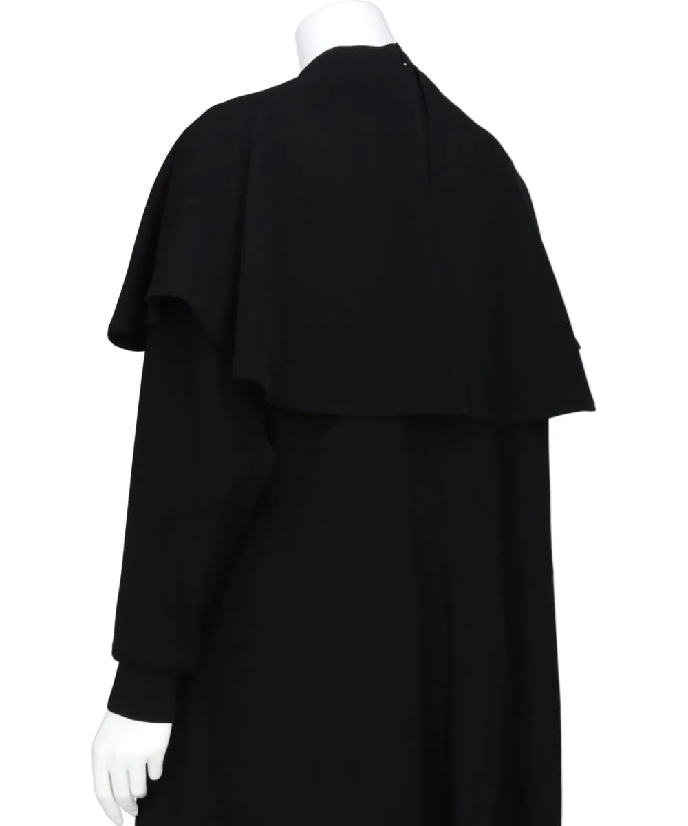 PE TWILL CAPE DRESS