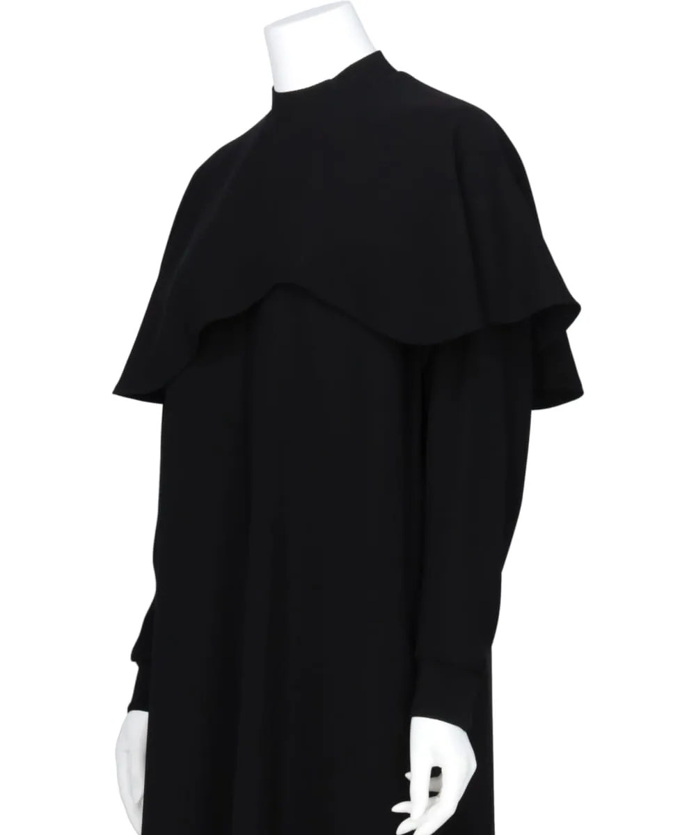 PE TWILL CAPE DRESS