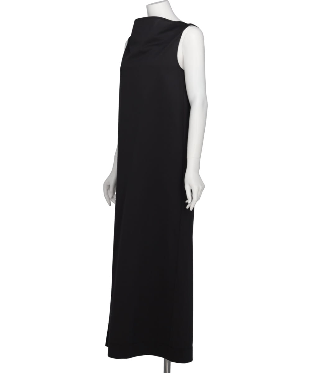 CLEFF BACK DRAPE DRESS