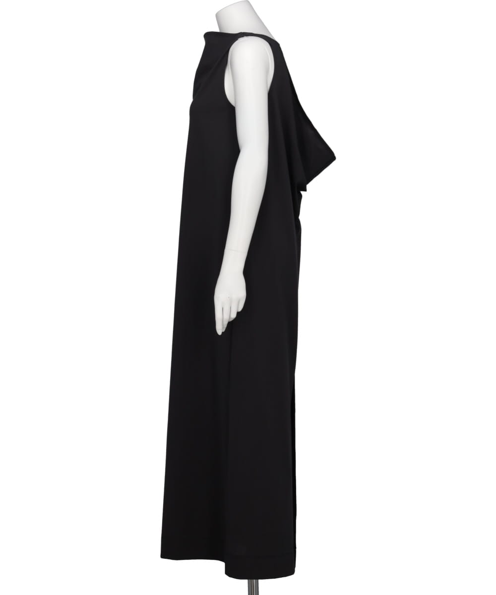 CLEFF BACK DRAPE DRESS