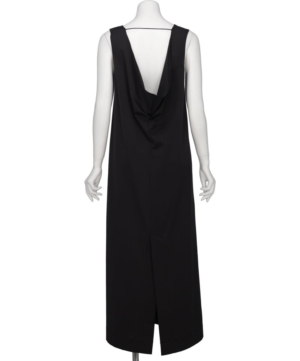 CLEFF BACK DRAPE DRESS