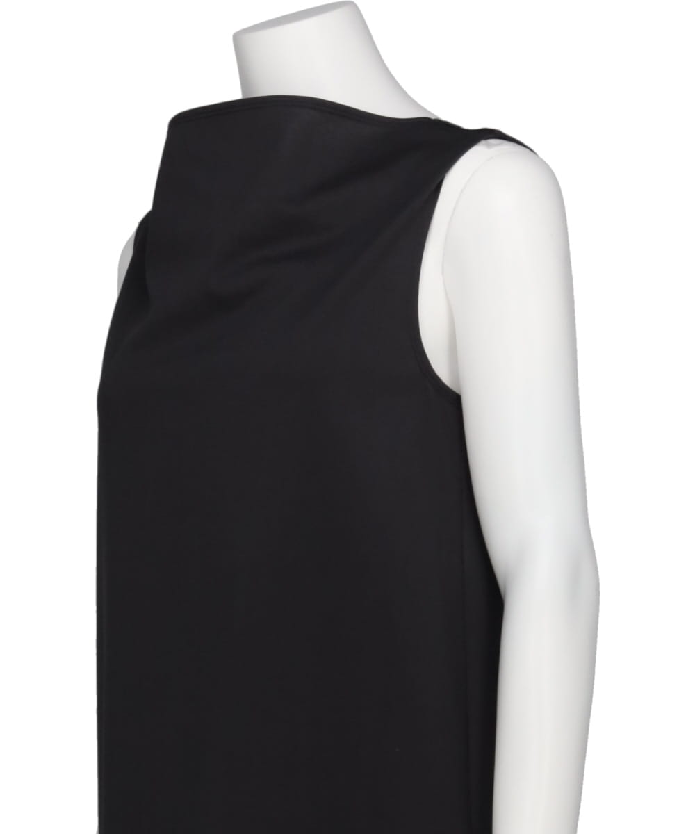 CLEFF BACK DRAPE DRESS