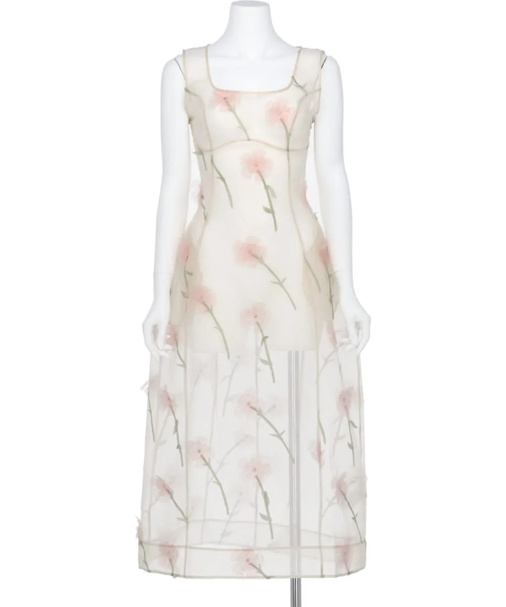 BALCONETTE BUST DETAIL DRESS