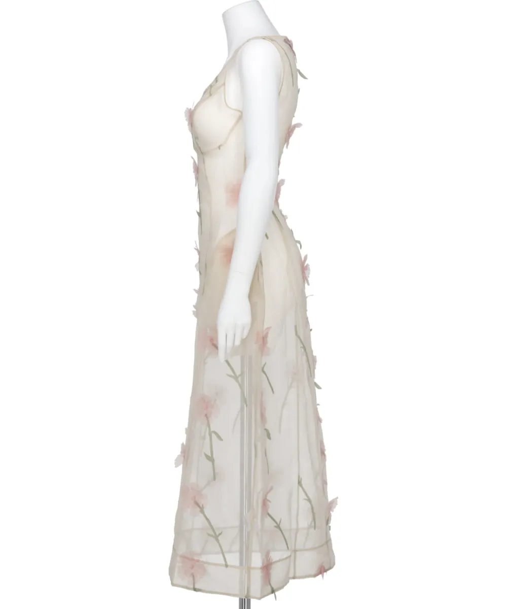 BALCONETTE BUST DETAIL DRESS