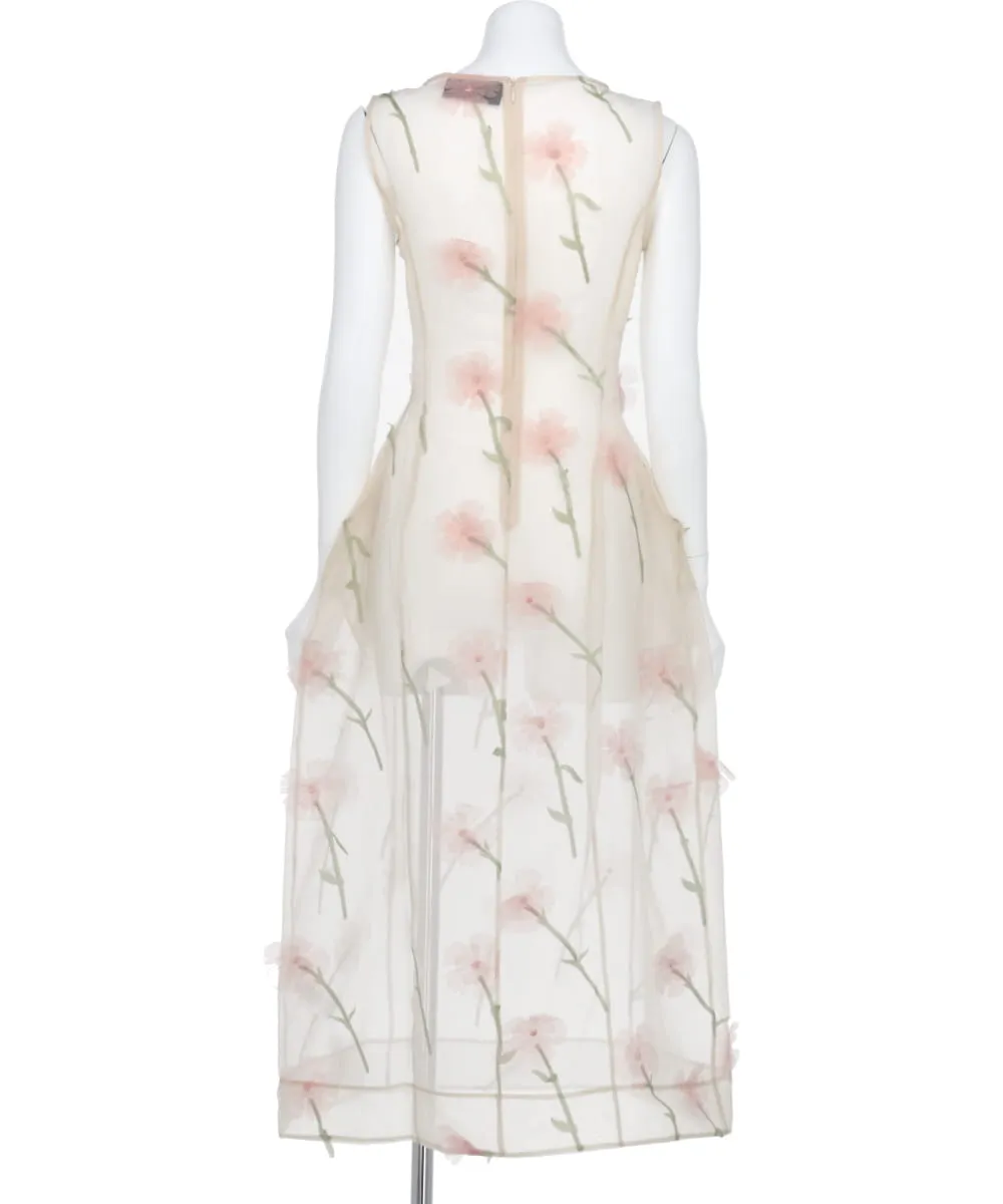 BALCONETTE BUST DETAIL DRESS