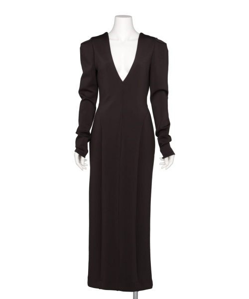 STRETCH JERSEY MIDI DRESS
