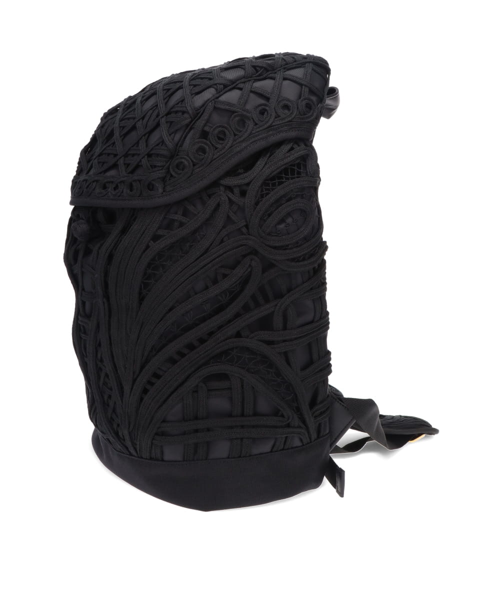 CORDING EMBROIDERY BACKPACK