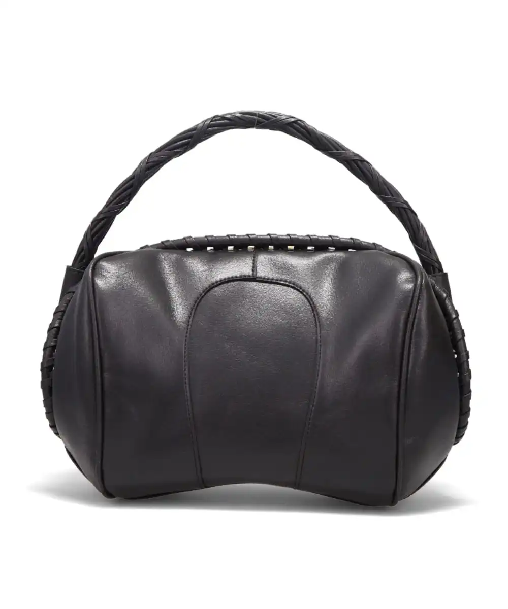 SYNTHETIC LEATHER BOSTON BAG