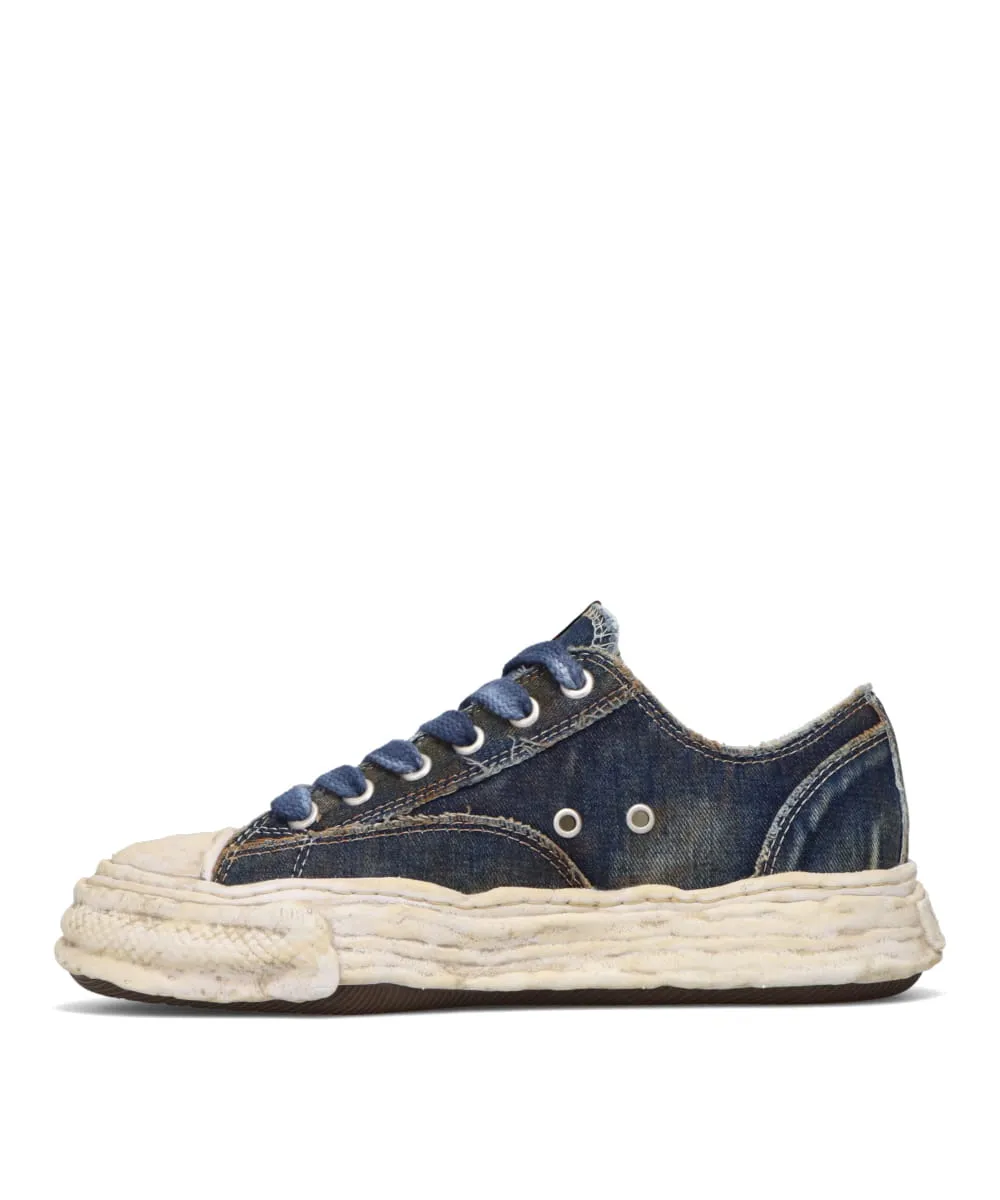 PETERSON 23/ORIGINAL SOLE WASHED DENIM LOW-TOP SNEAKER