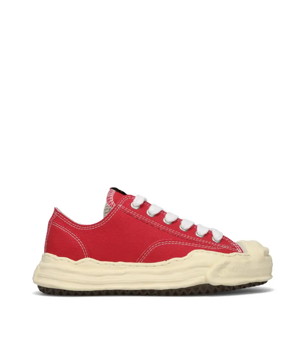 HANK LOW/ORIGINAL VINTAGE COLOR SOLE CANVAS LOW-TOP SNEAKER