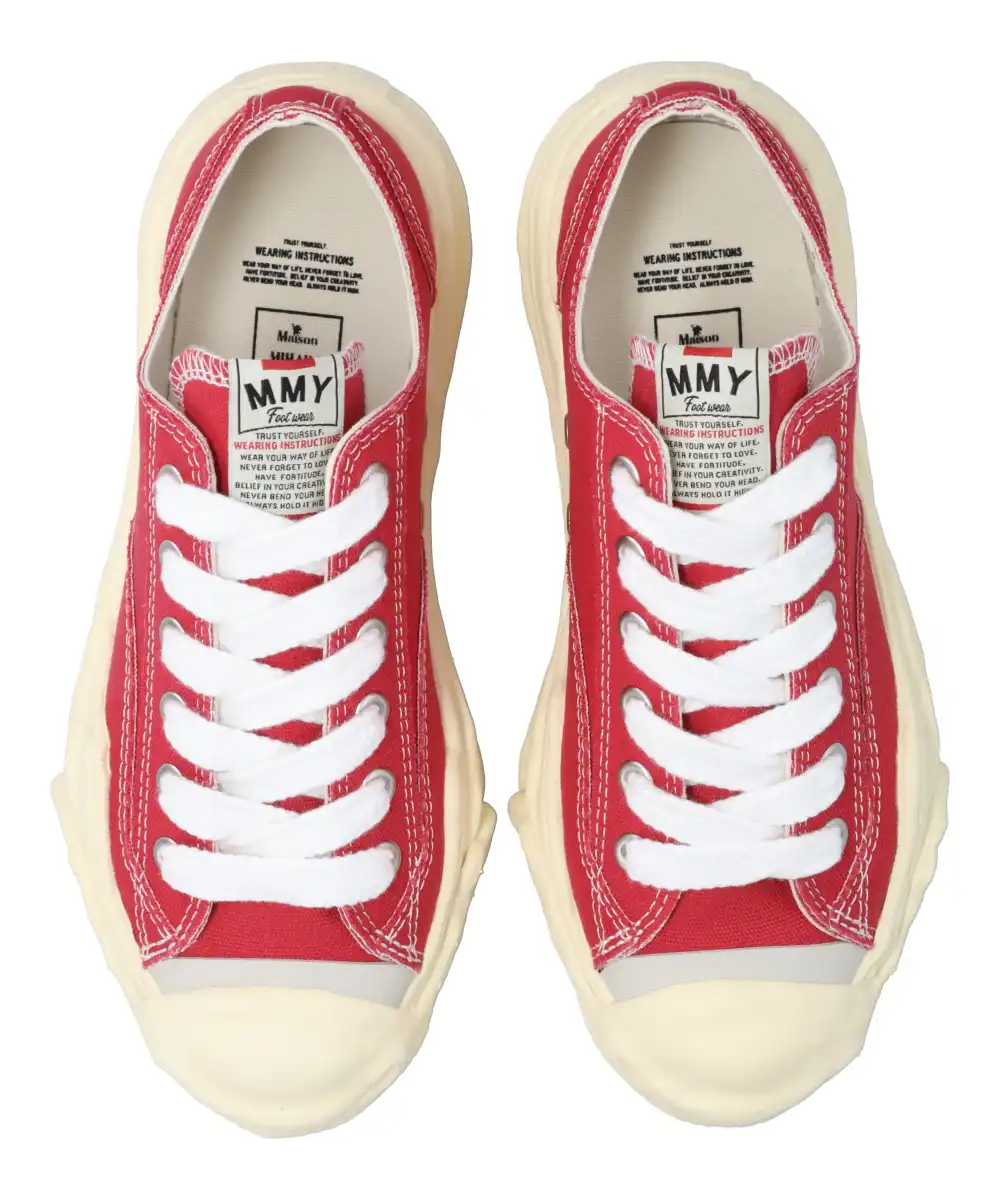 HANK LOW/ORIGINAL VINTAGE COLOR SOLE CANVAS LOW-TOP SNEAKER