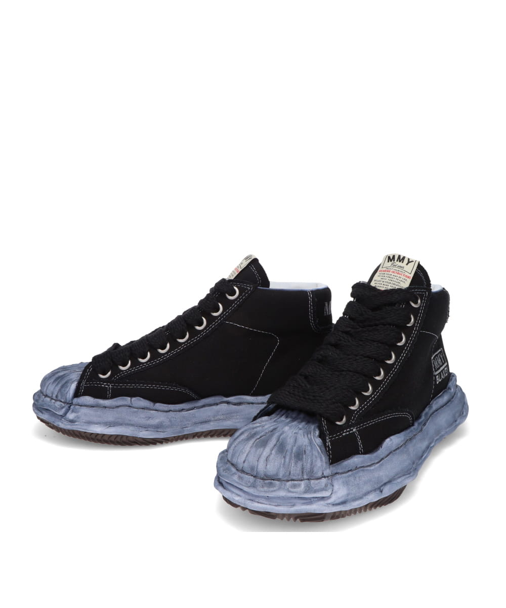 BLAKEY HIGH/OS OVER DYED CANVAS HIGH-TOP SNEAKER