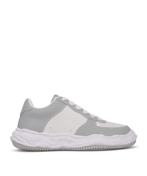 WAYNE LOW/OR-SOLE BASCKET LEATHER LOW-TOP SNEAKER