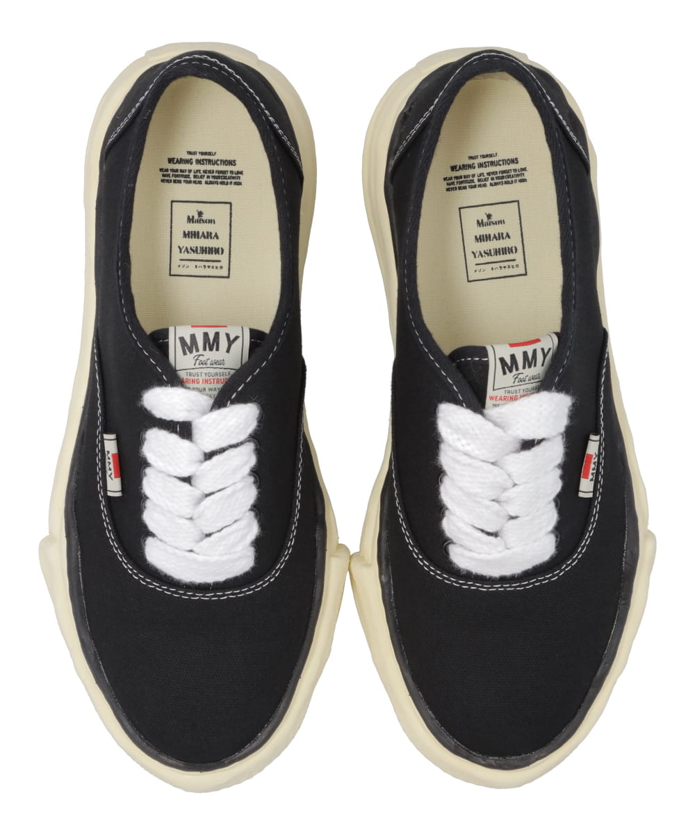 BAKER/OVER DYED CANVAS LOW-TOP SNEAKER