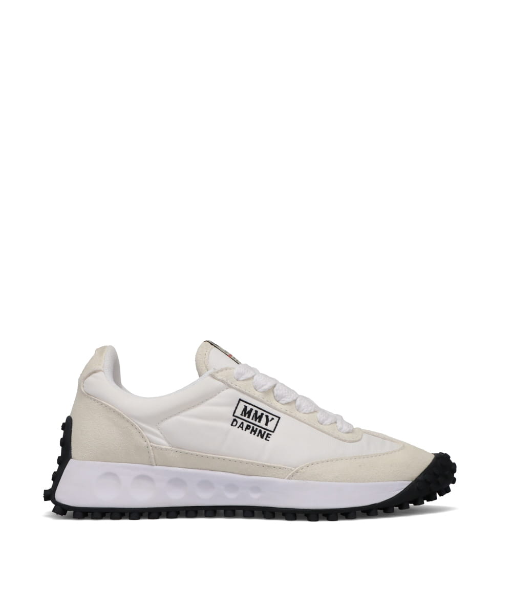 DAPHNE/OR-SOLE MULTI MATERIAL LOW-TOP SNEAKER