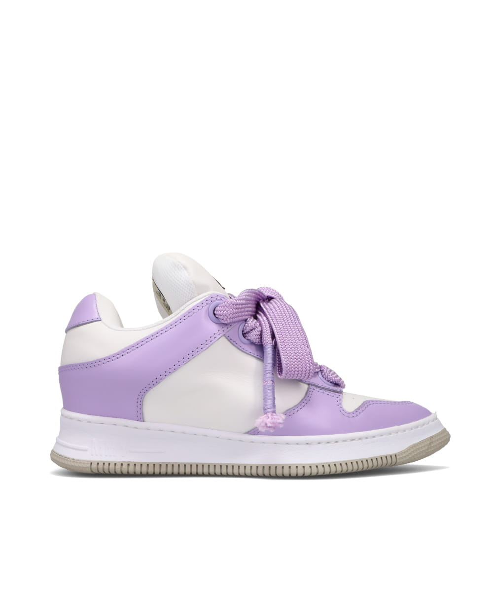 ROSY DAD/OS PUFFER LEATHER MID-TOP SNEAKER