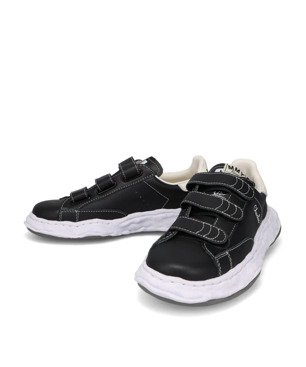 CHARLES/OS LEATHER VERCLO LOW-TOP SNEAKER