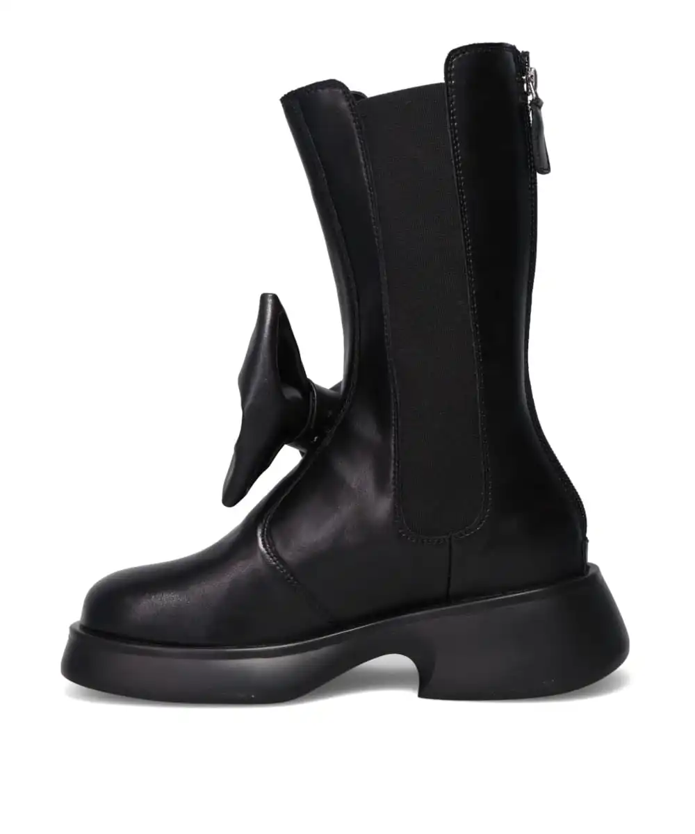 RIBBON BOOTS ECO LEATHER