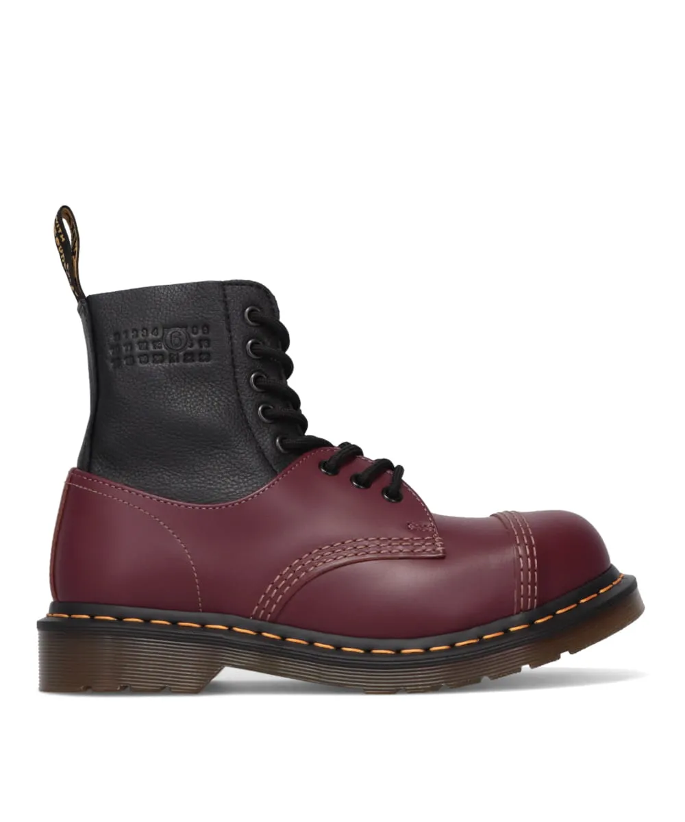 MM6×DR.Martens 1460-8EYE WITH STEEL TOE